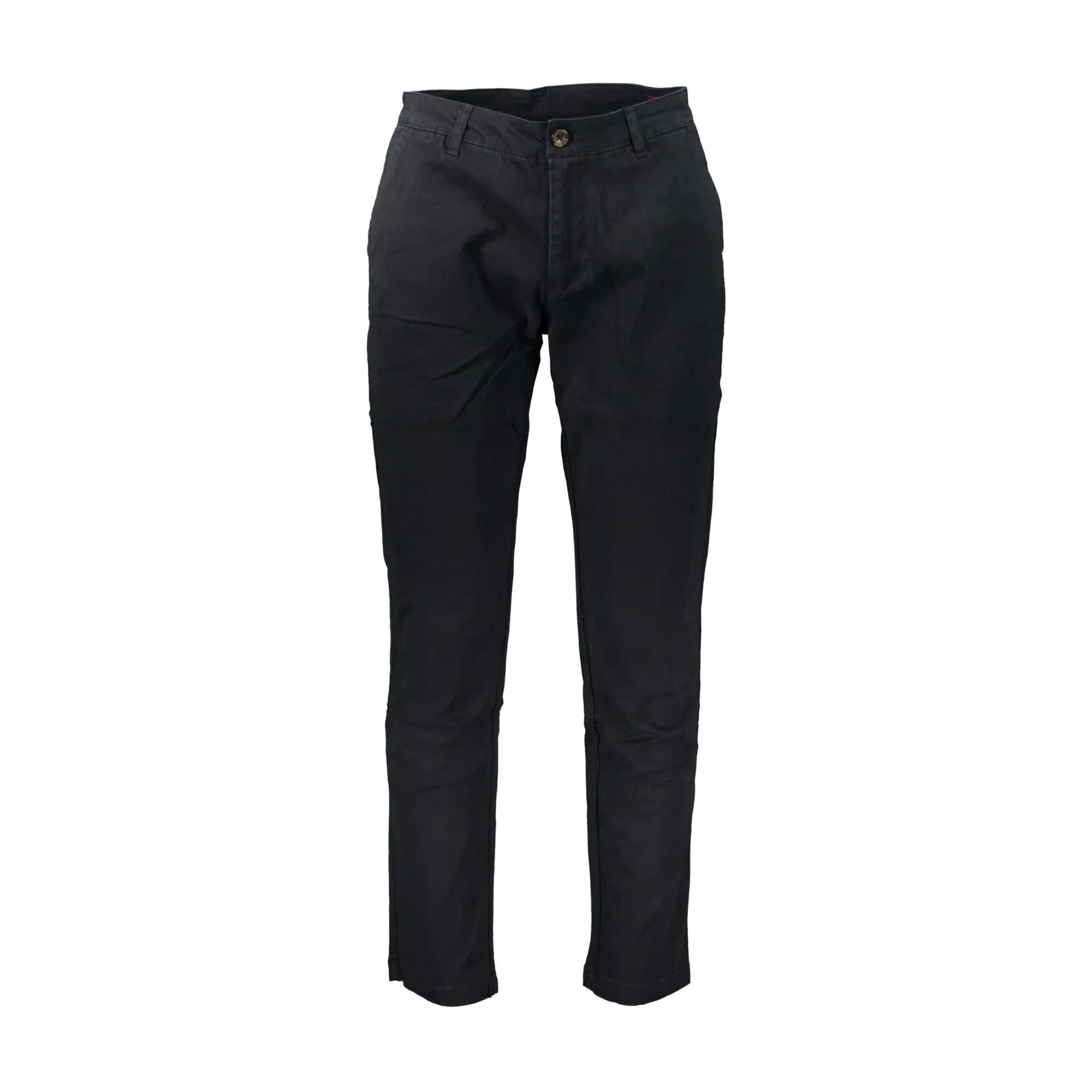 La Martina Pantaloni Uomo Nero Ricamo - foto prodotto